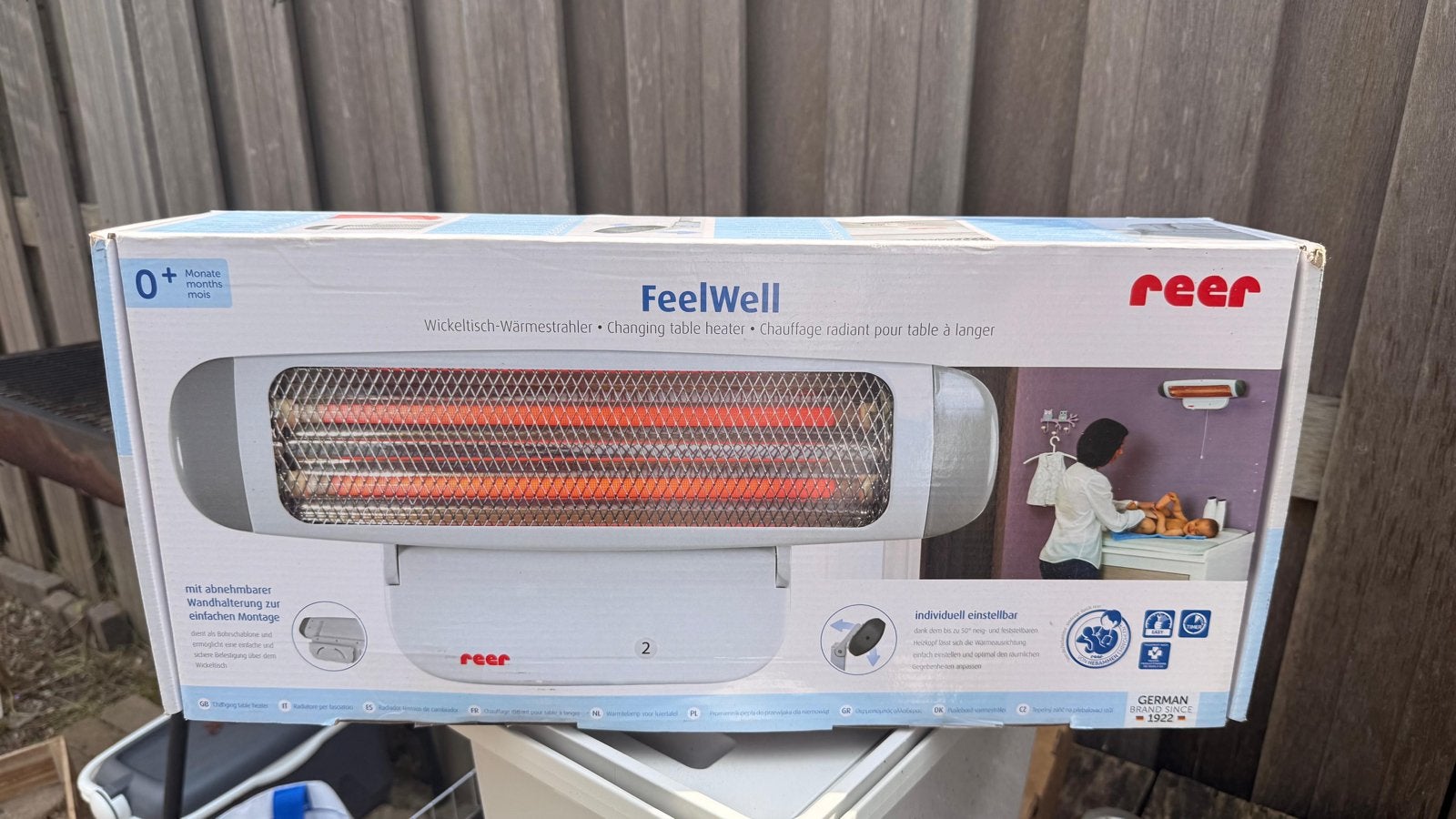 Reer FeelWell Wickeltisch-Warmestrahler new, Overige merken, Overige typen, Nieuw, Ophalen of Verzenden