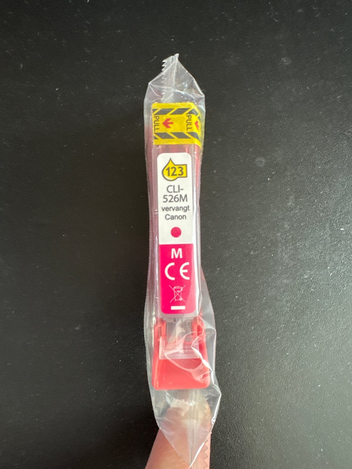 CLI-526M Magenta Inktcartridge - Vervangt Canon, Computers en Software, Printers, Ophalen of Verzenden, Nieuw