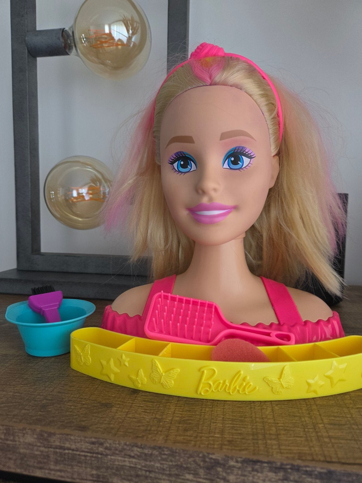 Barbie Stylinghoofd met Kleurveranderend Haar, Ophalen, Zo goed als nieuw, Barbie