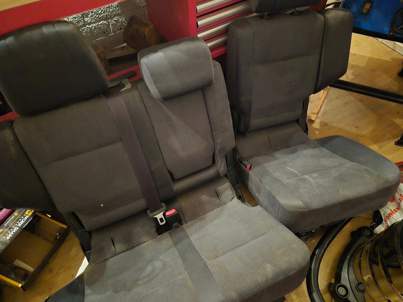 Achterbank Mitsubishi Pajero 5-deurs, Auto-onderdelen, Ophalen of Verzenden, Gebruikt, Mitsubishi