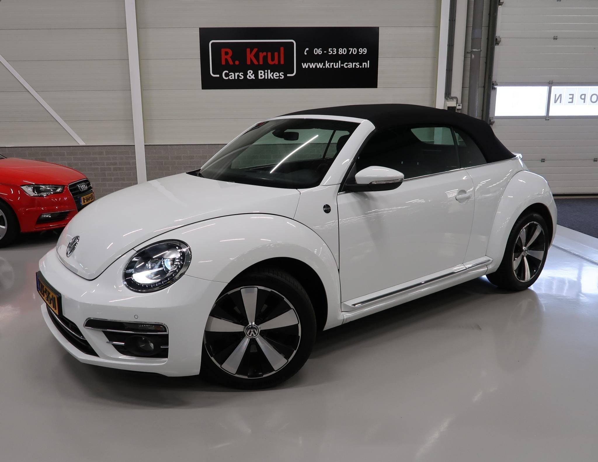 Volkswagen Beetle Cabriolet 1.2 TSI Sound Automaat Fender Ap, Stof, 4 cilinders, Cabriolet, 4 stoelen
