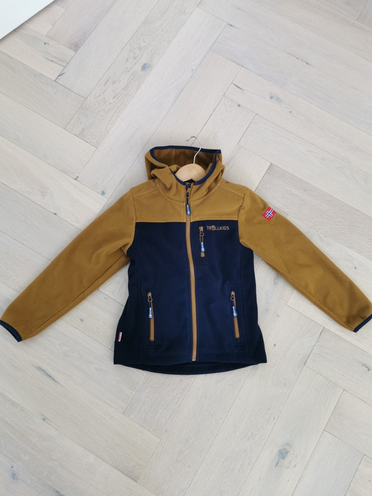 Trollkids fleece vest maat 128, Trollkids, Ophalen of Verzenden, Zo goed als nieuw, Jongen