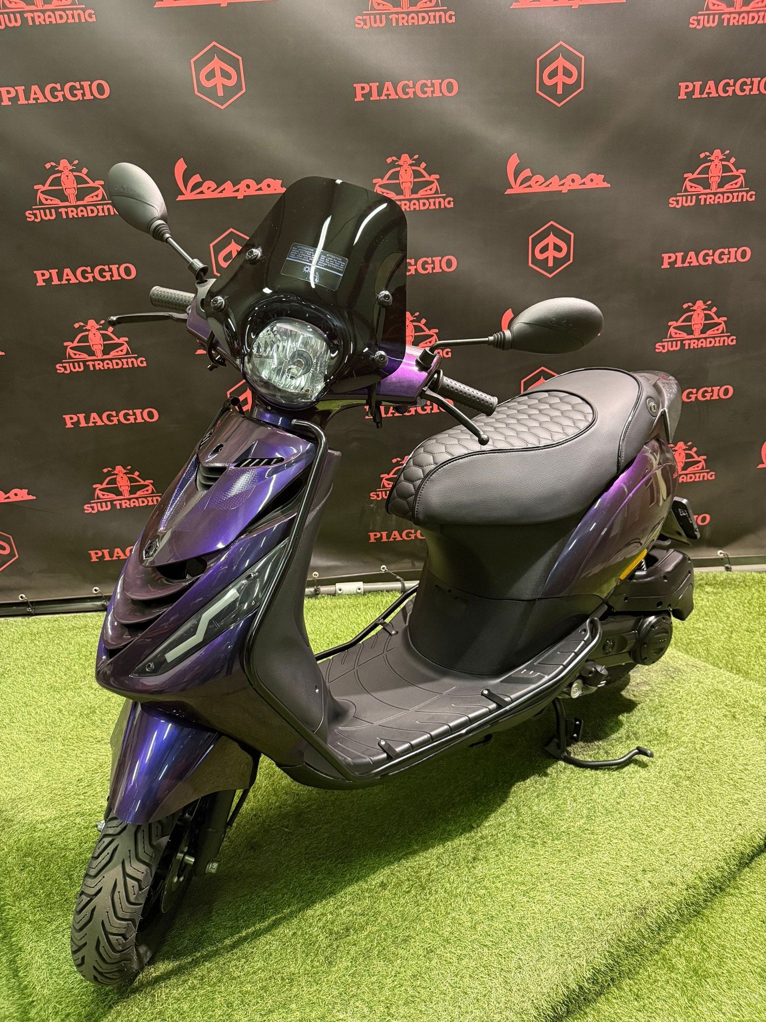 Piaggio Zip 2025 Brom SP Mystic Purple / RS Zadel / Garantie, -, Maximaal 45 km/u, -, Zip