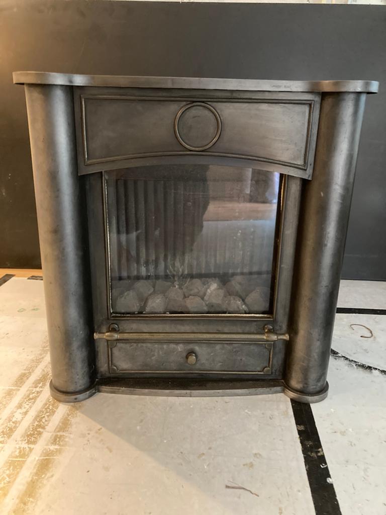Helex Hotbox Gaskachel, 76x76x35 cm, Ophalen, Gebruikt, Vrijstaande haard, Gashaard
