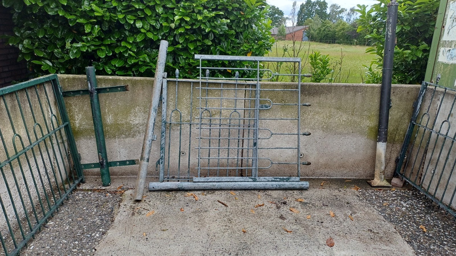 Poorten, Ophalen, Gebruikt, IJzer, Sierhekwerk