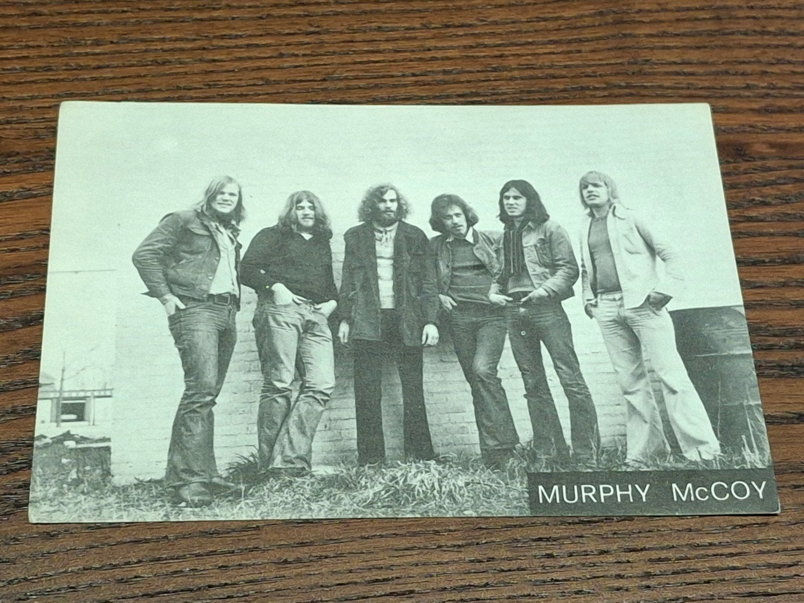 Promotiekaart Murphy McCoy Band / muziek, Verzamelen, Ophalen of Verzenden, Zo goed als nieuw, Foto of Kaart