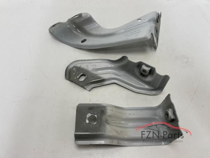 VW T-Roc 2GA Zijscherm spatscherm steunen set 3x Links, Ophalen of Verzenden, Gebruikt