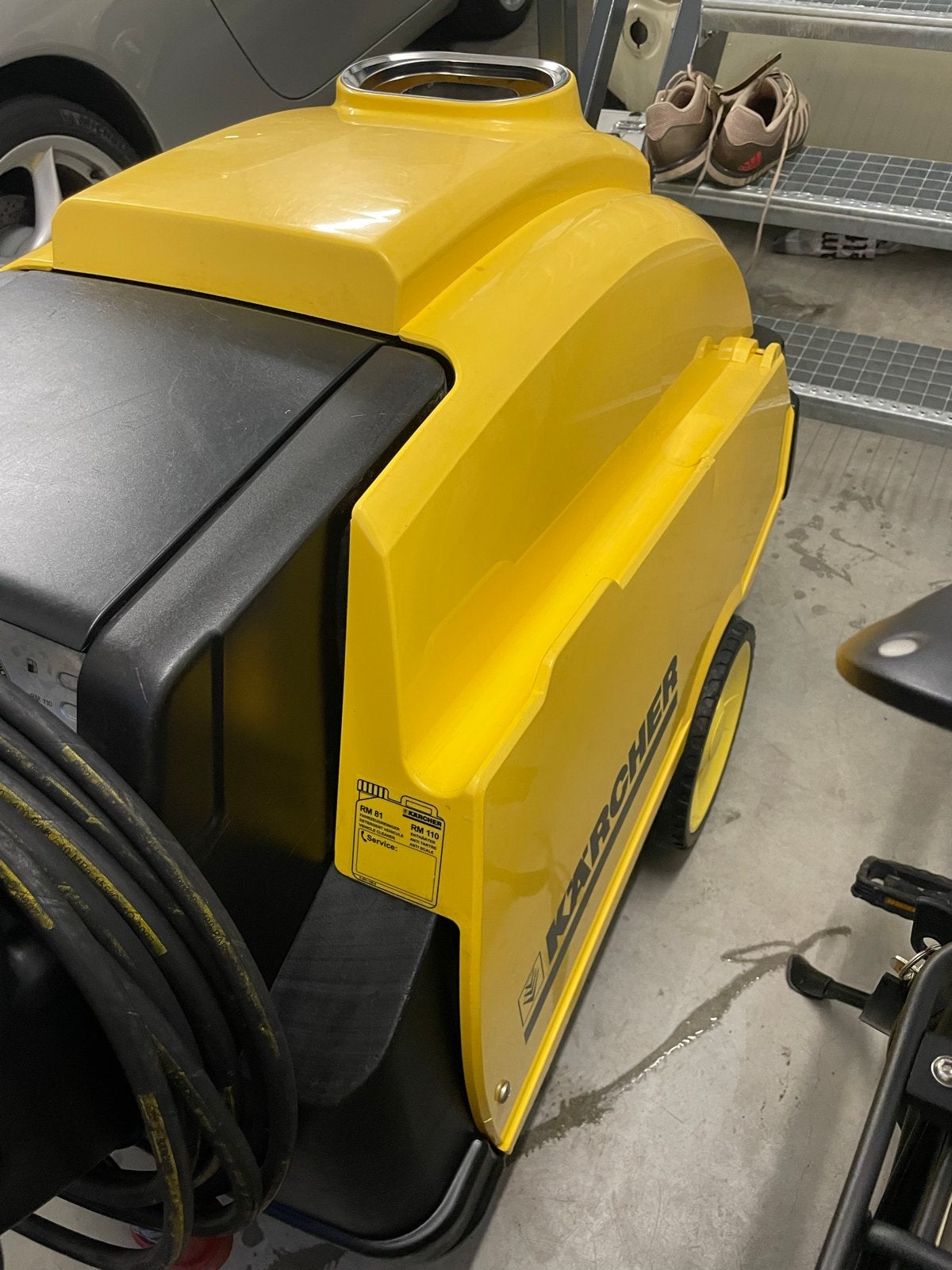 Kärcher HDS 695 ECO Hogedrukreiniger, Ophalen