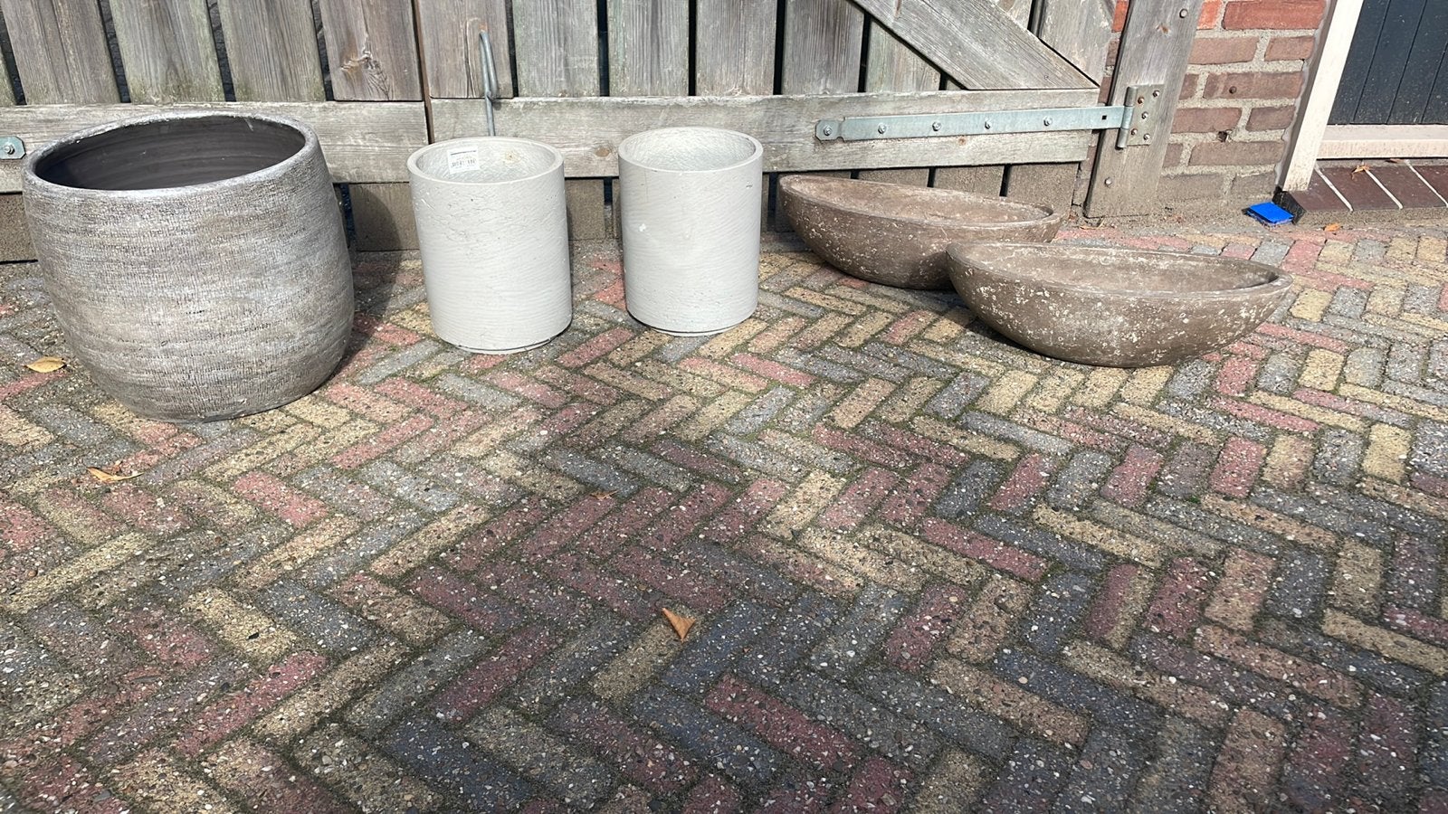 Mooi bloempotten al 5 in keer, Ophalen
