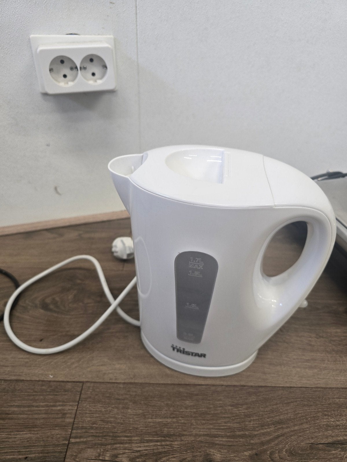 Tristar waterkoker 1.7L - Wit, 1 tot 2 liter, Ophalen, Gebruikt
