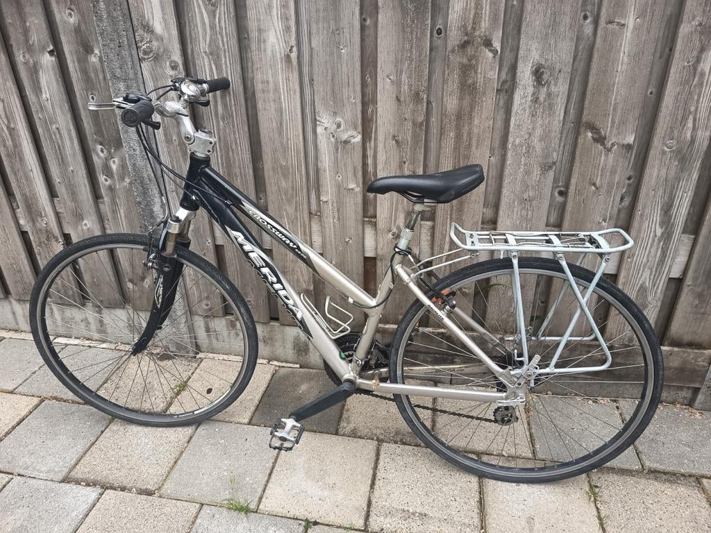 Merida Crossway Damesfiets - Comfortabel en Betrouwbaar, Overige merken, Gebruikt, Velgrem, Versnellingen