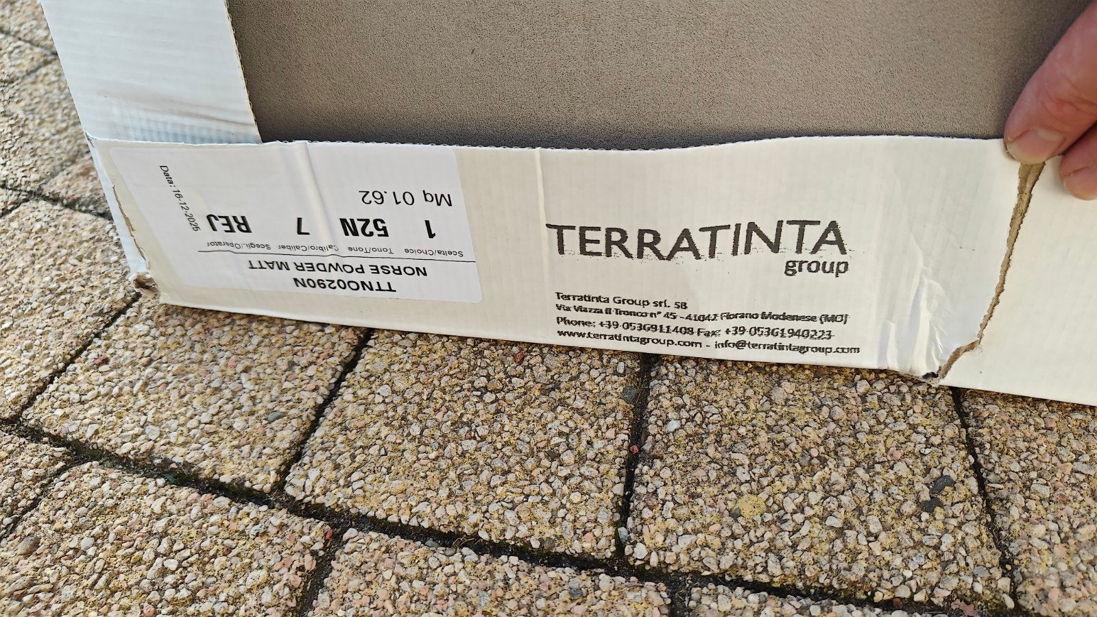 3 stuks Terratinta Group Norse Powder Matt tegels 90x90 cm (, Ophalen, 60 cm of meer, Nieuw, Minder dan 5 m²