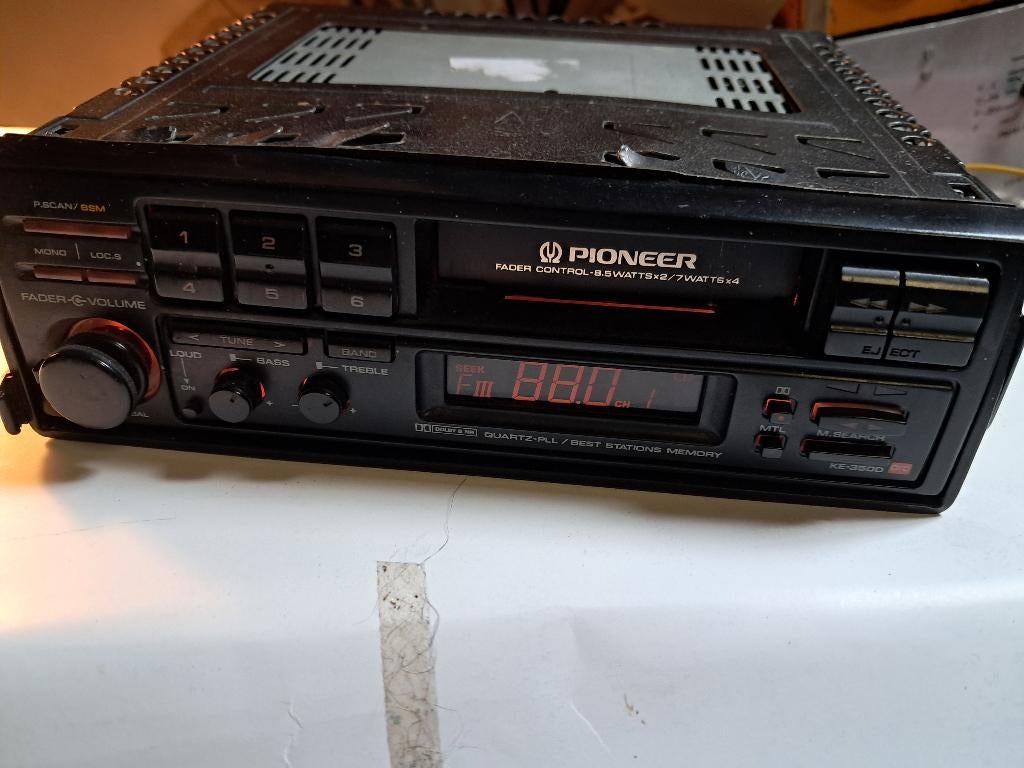 3 Auto radio's , pioneer - philips - sony, Ophalen of Verzenden, Gebruikt