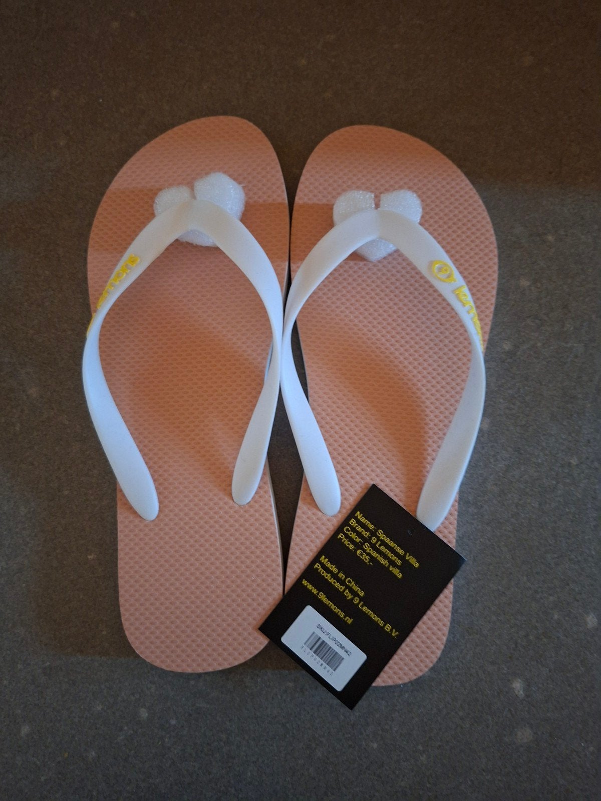 9Lemons Slippers, Kleding | Heren, Slippers, Wit, Nieuw, Ophalen of Verzenden