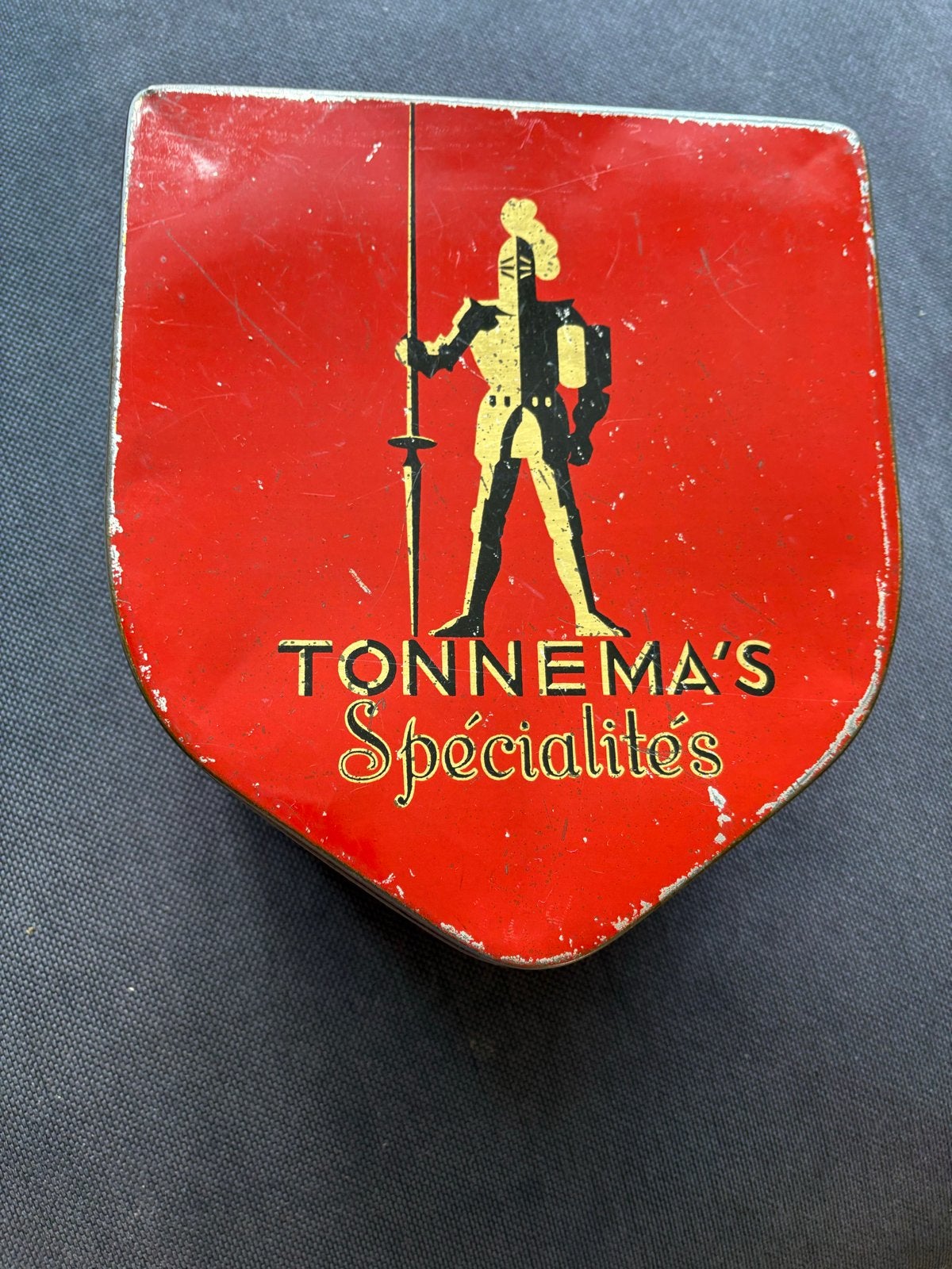 Vintage Tonnema's Specialités Pepermunt Blik, Ophalen of Verzenden, Gebruikt, Overige, Overige merken