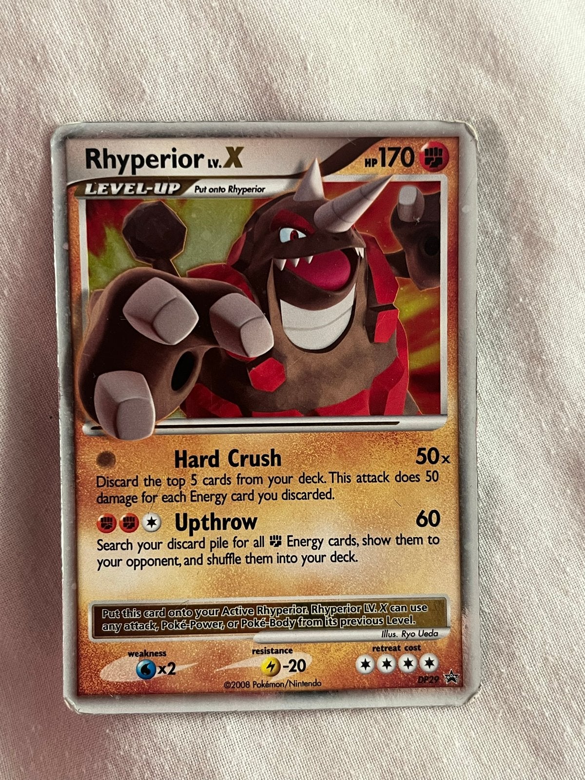 Rhyperior LV.X – Legends Awakened 145/146 (Engels), Ophalen of Verzenden, Gebruikt, Losse kaart