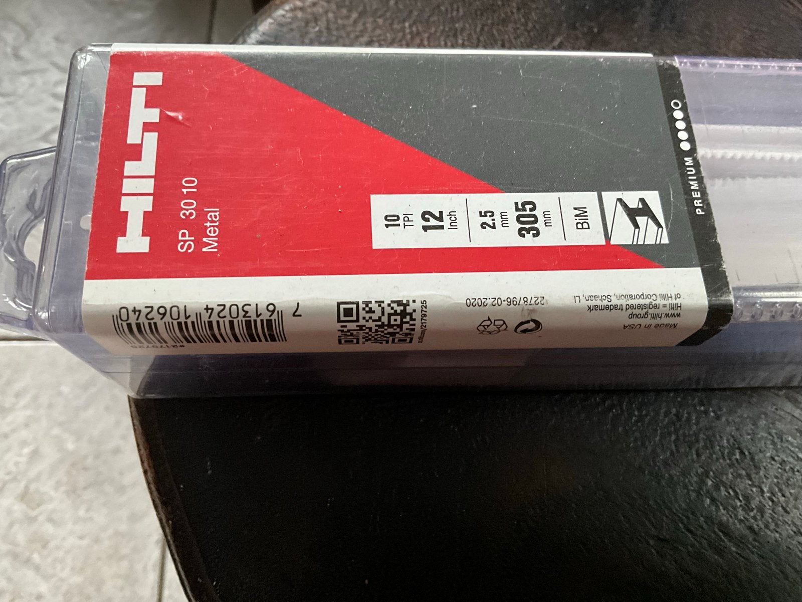 HILTI Reciprozaagbladen Metaal 305mm - 50 stuks Nieuw, Ophalen of Verzenden, Nieuw, Reciprozaag