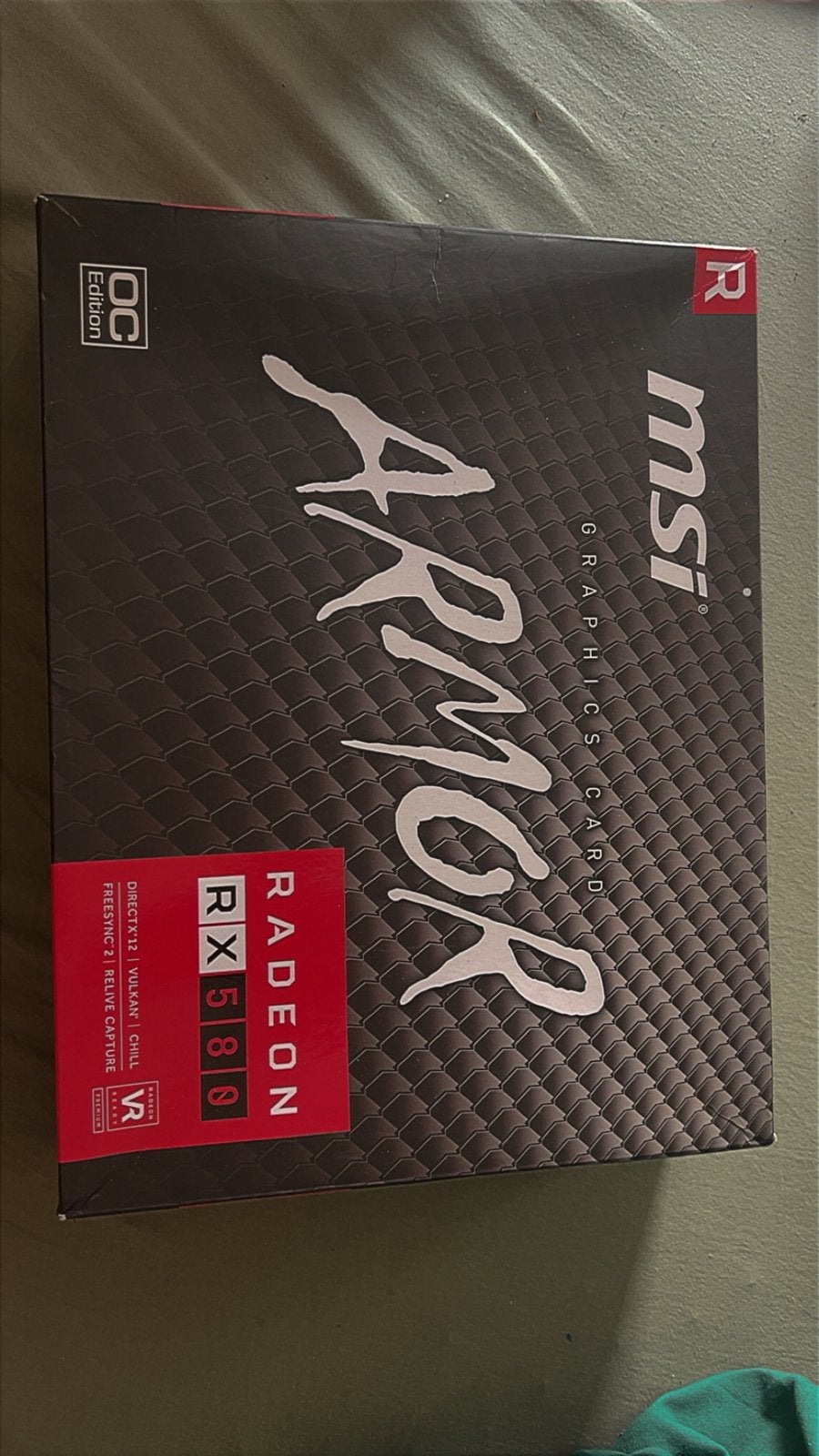 Msi Radeon RX580 8gb, Ophalen of Verzenden, Gebruikt, Overige soorten