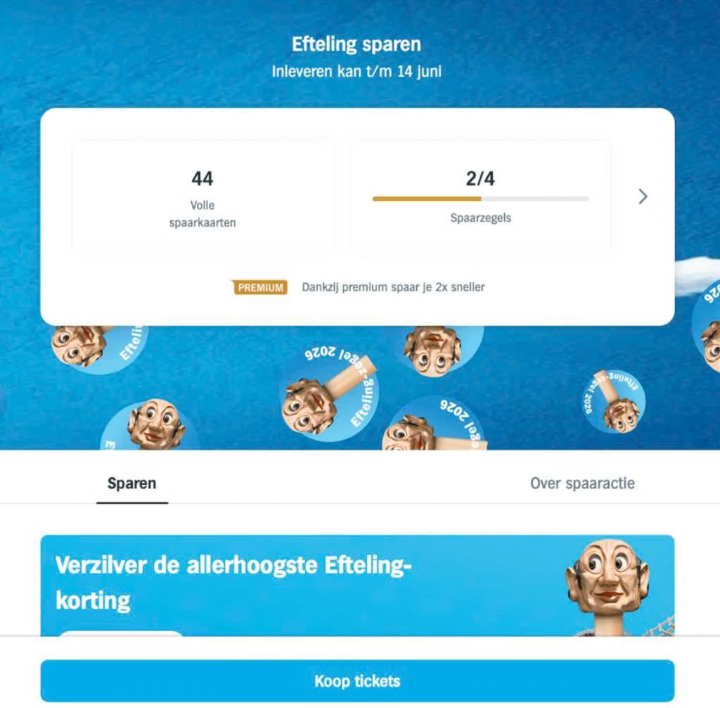 Efteling spaarzegels - Nog 39 boekjes!, Albert Heijn, Verzenden