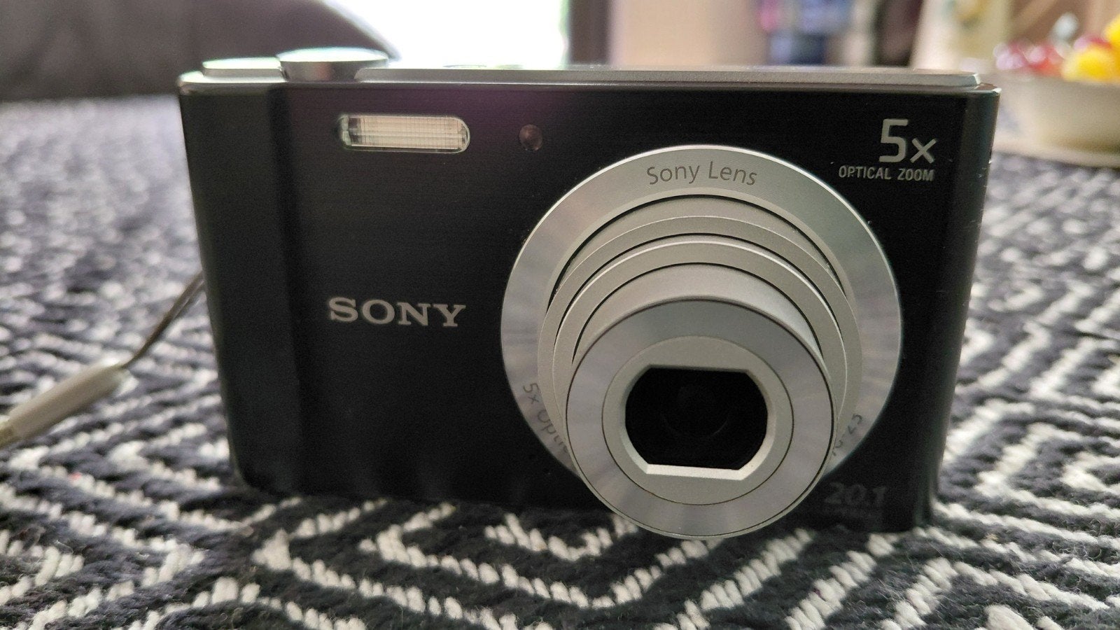 Sony DSC-W800 20.1 MP, Ingebouwde flitser, Geheugenkaart, Ophalen of Verzenden, Zo goed als nieuw