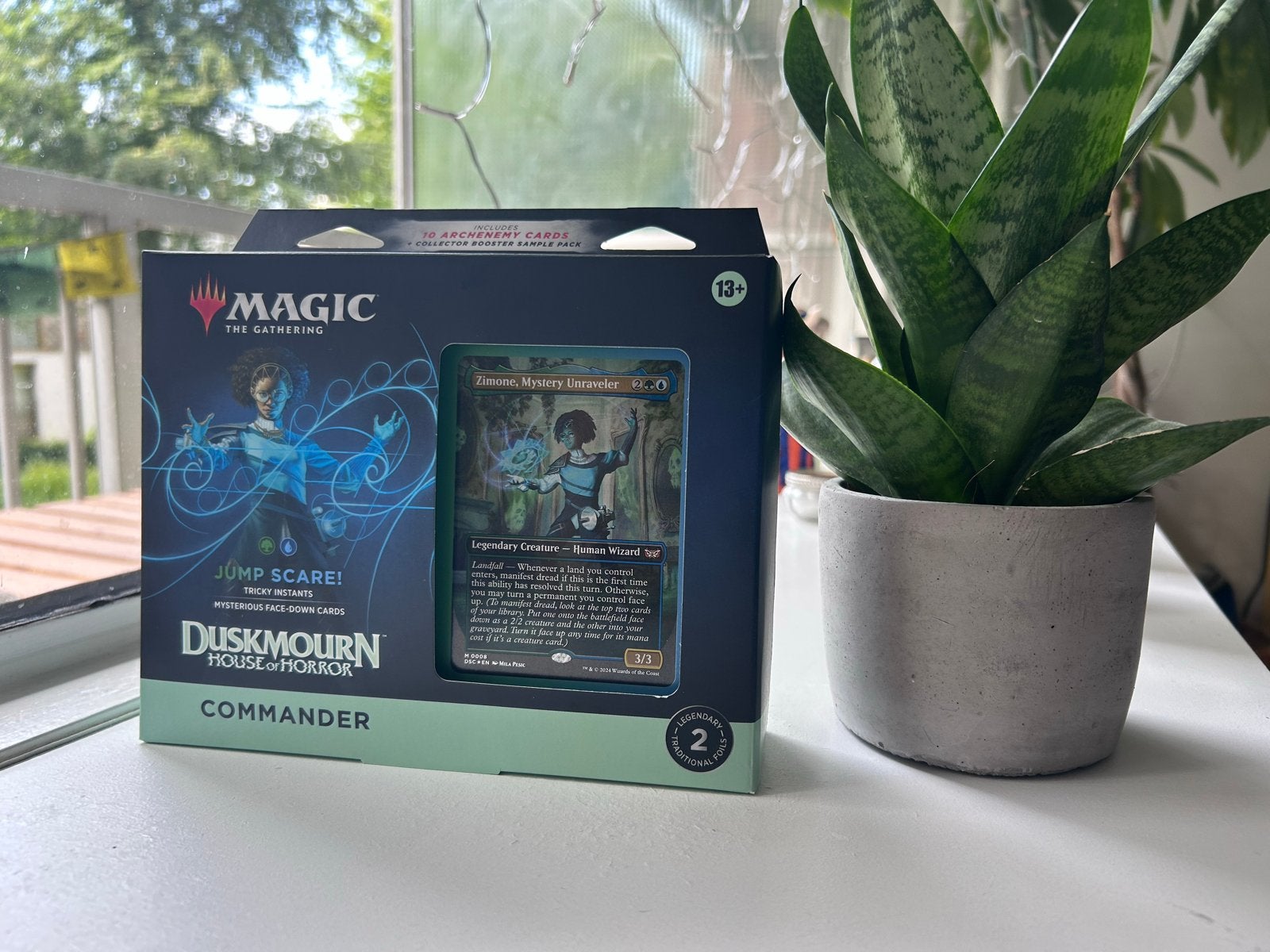 Magic: The Gathering Duskmourn Commander Deck Jump Scare!, Ophalen of Verzenden, Nieuw, Speeldeck