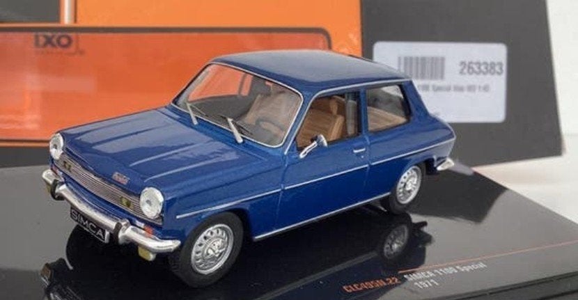 Simca 1100 Special 3-deurs 1971 IXO originele verpakking, Ophalen of Verzenden, Nieuw, Auto, Overige merken