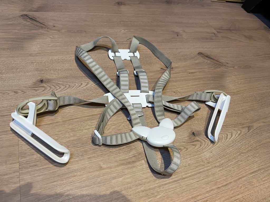 🧡 5 punts Tuigje Harness Stokke Tripp Trapp 🩵, Ophalen of Verzenden, Zo goed als nieuw, Meegroeistoel, Gordel(s)