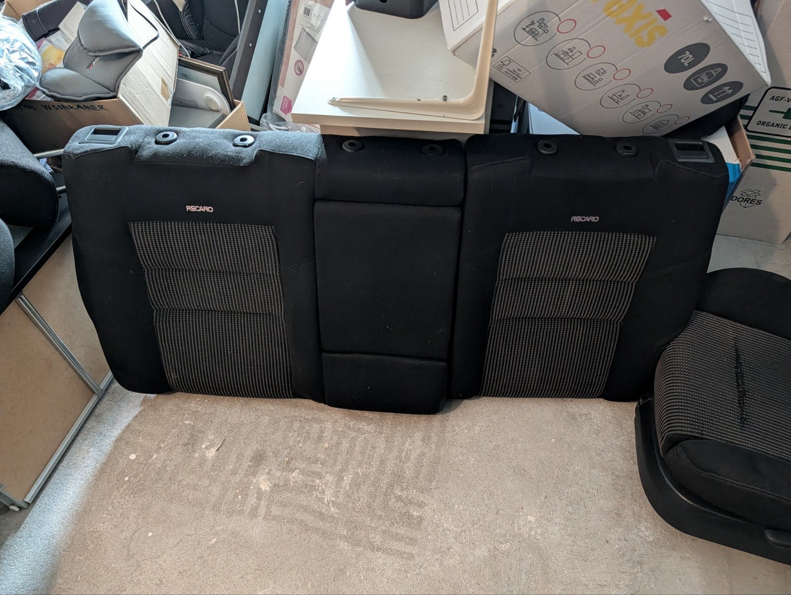 Golf 4 Recaro interieur - Voorstoelen en achterbank, Auto-onderdelen, Ophalen, Gebruikt, Volkswagen