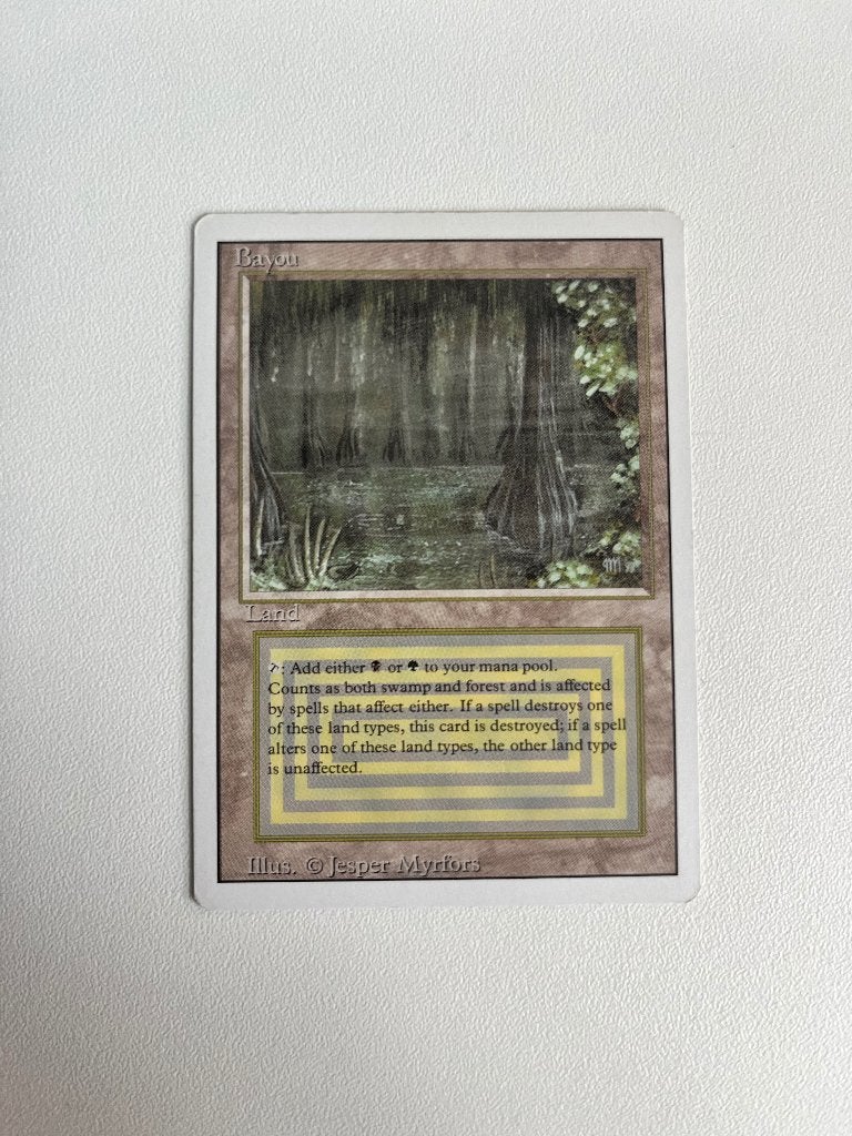 Bayou - Revised (EX), Ophalen of Verzenden, Zo goed als nieuw, Losse kaart