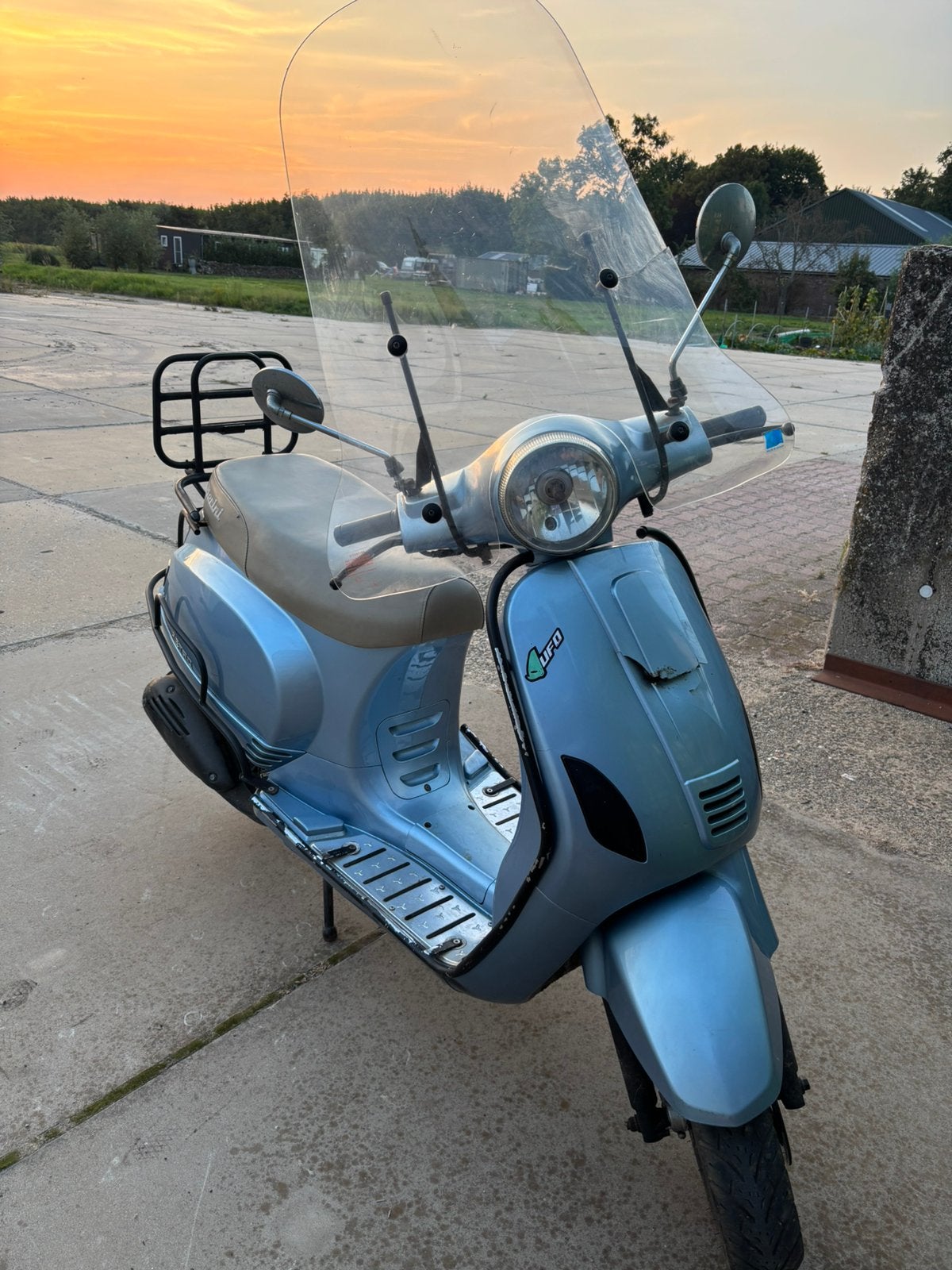 Scooter geel kenteken, Fietsen en Brommers, Scooters | Overige merken, Ophalen, Zo goed als nieuw, Benzine