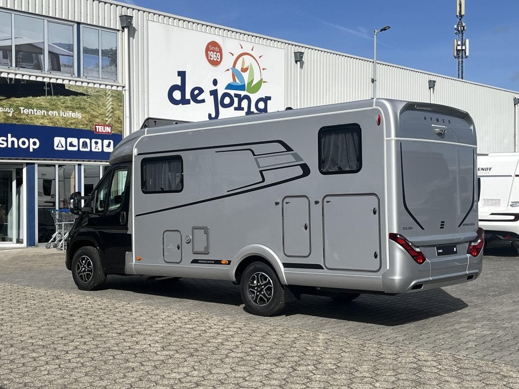 Hymer Exsis-T 580 Xperience - 2027, Caravans en Kamperen, Automaat, Ringverwarming, Fiat, Tot en met 2