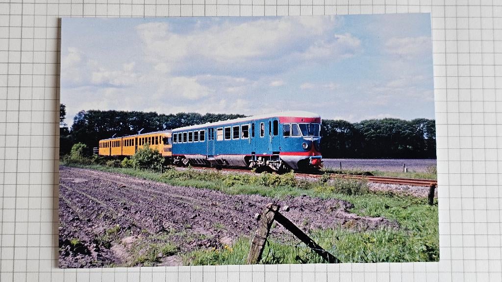 Foto TREIN NS Nederlandse Spoorwegen Syntus DE1 DE2 Plan X, Verzamelen, Spoorwegen en Tramwegen, Verzenden, Gebruikt, Trein, Overige typen