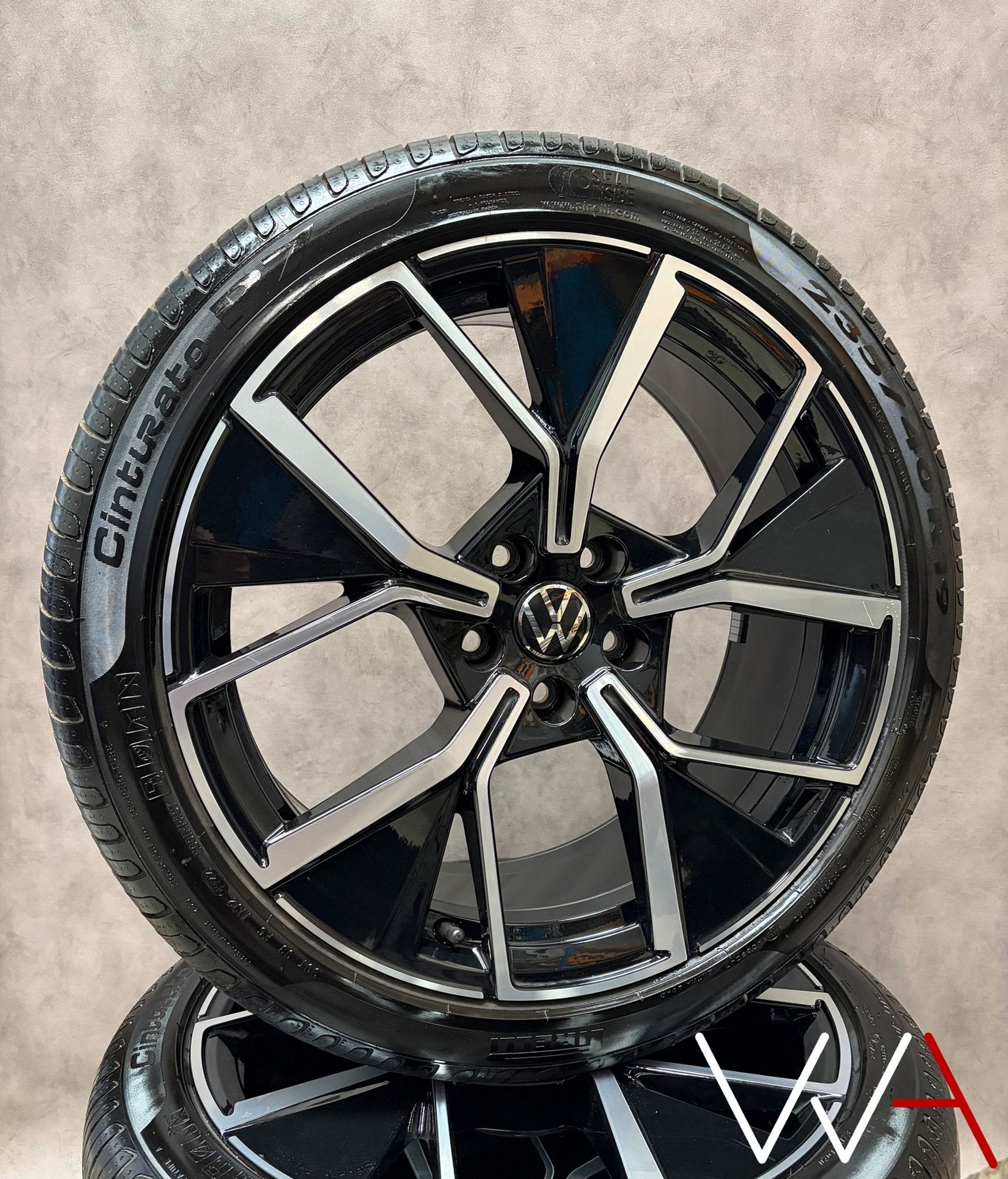 19'' Volkswagen Passat B9 Leeds velgen origineel BTW DEMO, 19 inch, Gebruikt, -, -