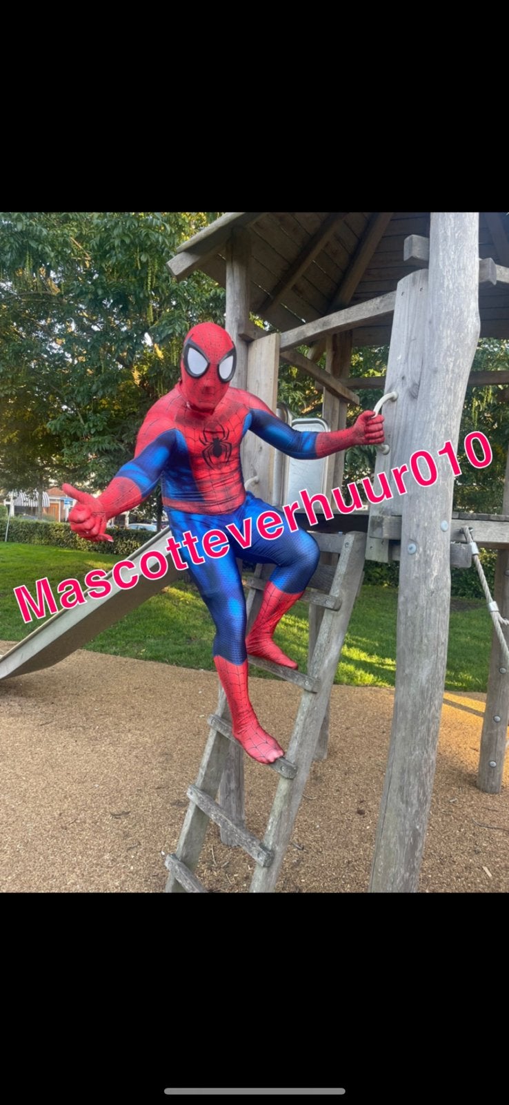 Spider-Man kostuum te huur, Ophalen, Zo goed als nieuw, Verjaardag