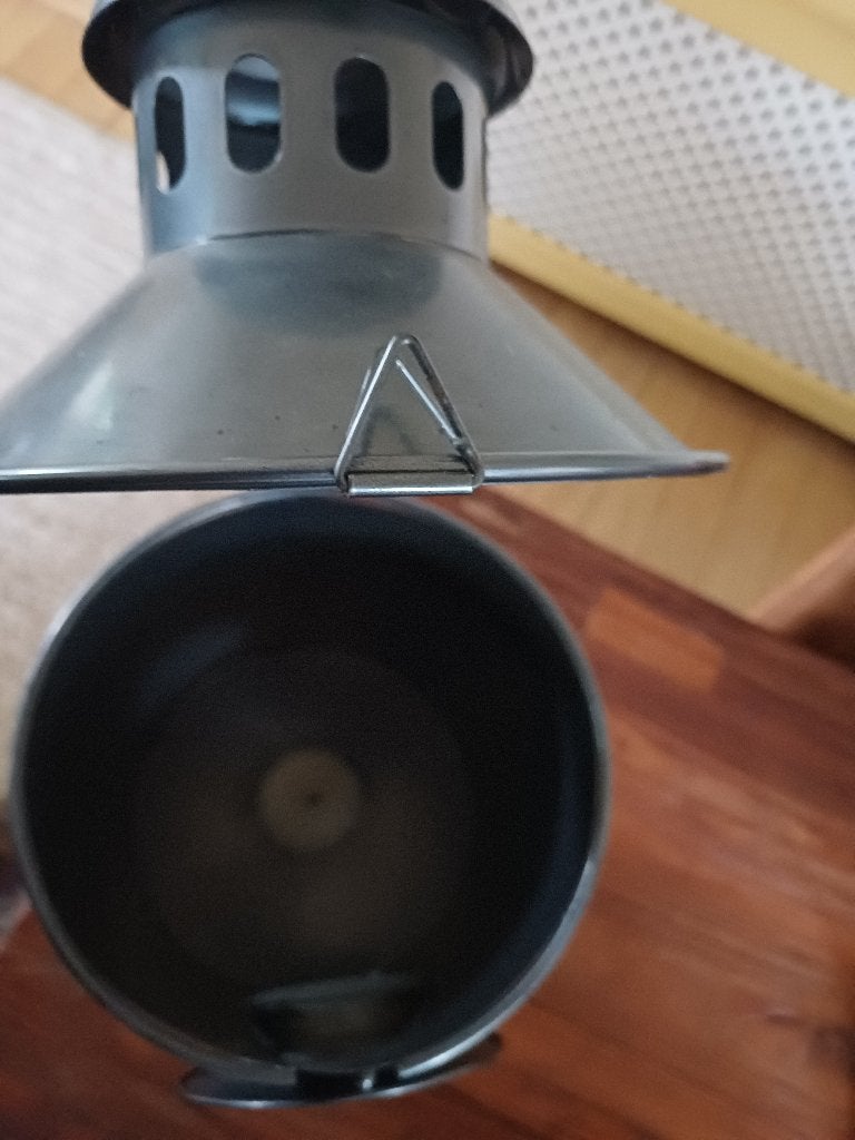 Scheepslamp, Ophalen, Zwart, Zo goed als nieuw, Metaal