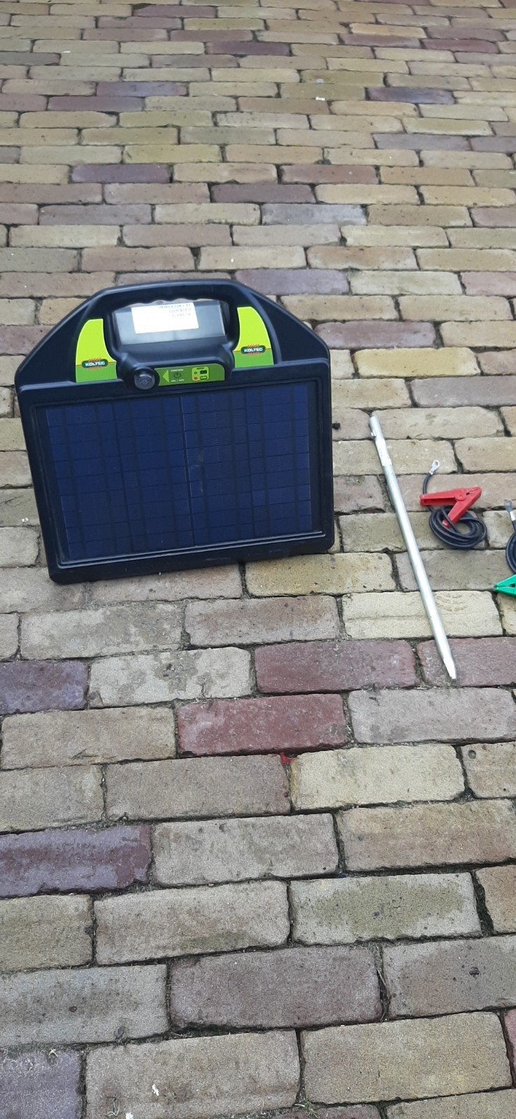 koltec ms50 schrik apparaat solar, Ophalen, Zo goed als nieuw