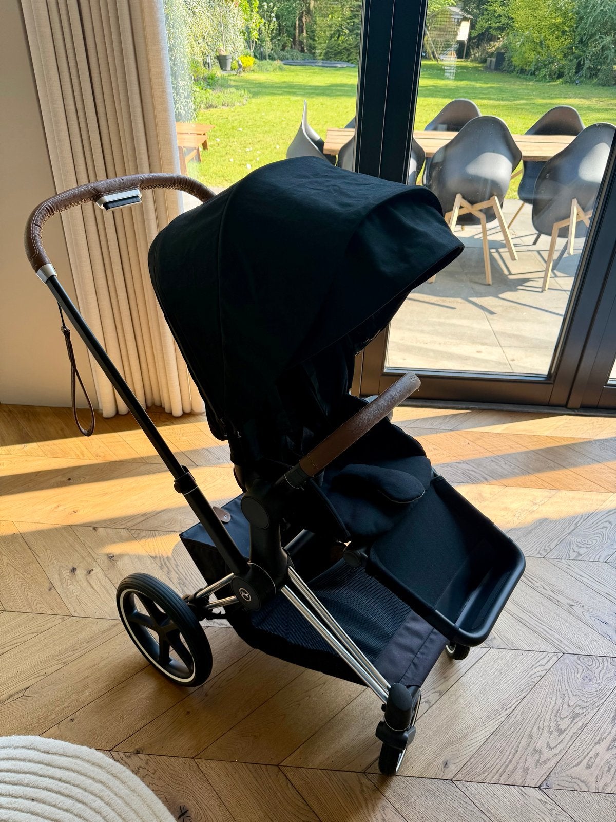 Cybex Priam Lux kinderwagen met reiswieg en zitje, Overige merken, Ophalen of Verzenden, Zo goed als nieuw, Combiwagen