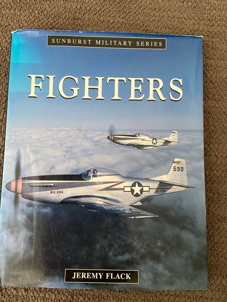 Fighters: Militaire Vliegtuigen Jeremy Flack. Engels HC, Ophalen of Verzenden, Tweede Wereldoorlog, Gelezen, Luchtmacht