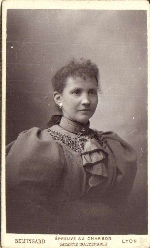 CDV - P. Bellingard - Dame - Kooldruk, Gebruikt, Verzenden, Foto, Buitenland