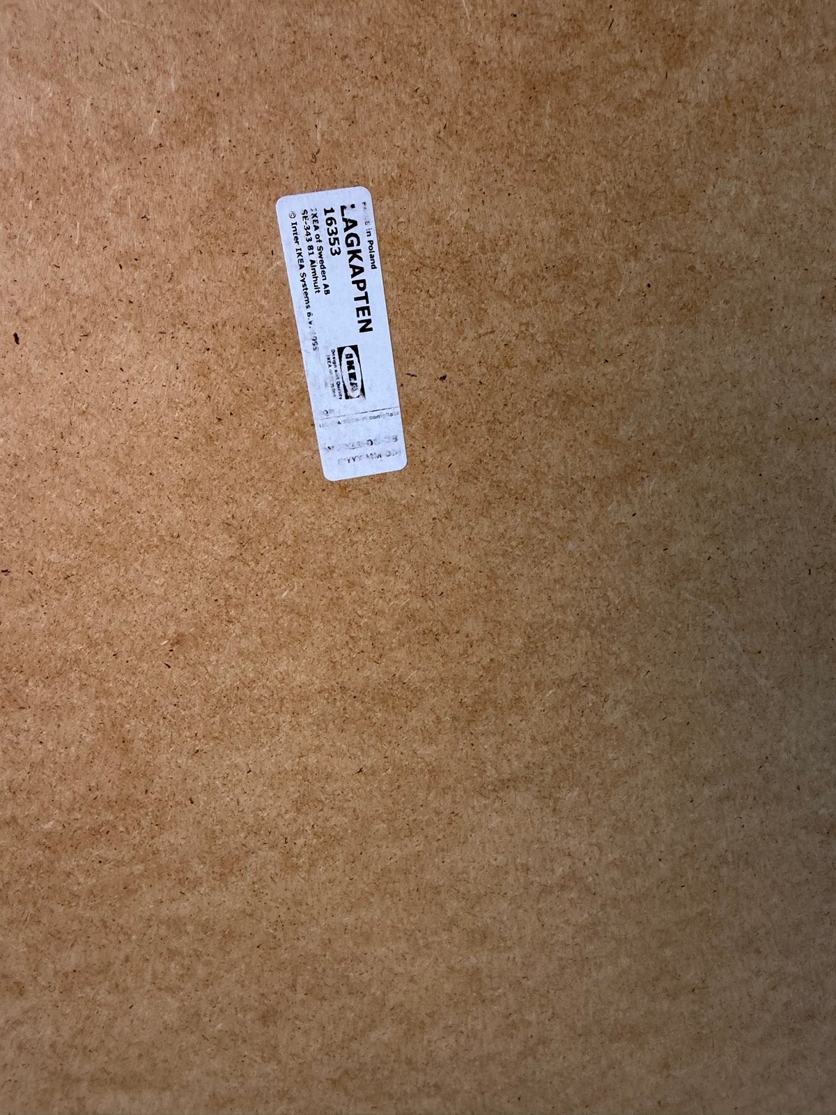 IKEA LAGKAPTEN tafelblad - Ophalen in Almere Poort, Ophalen, Gebruikt