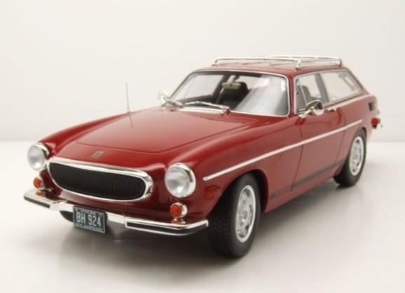 1:18 Volvo 1800 ES uit 1972 Amerikaanse versie Rood Norev, Ophalen of Verzenden, Nieuw, Auto, Norev