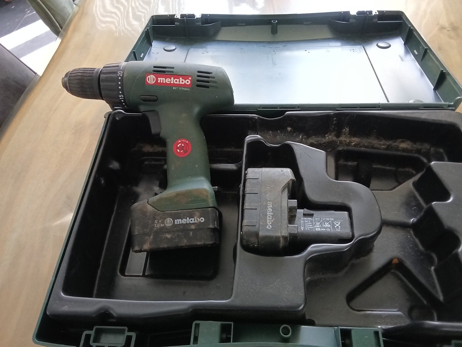 Metabo Accu Boormachine BSZ 12 Impuls met Lader, Ophalen, Gebruikt, Boormachine