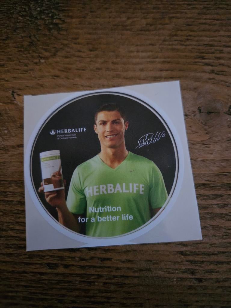 Cristiano Ronaldo sticker, Ophalen of Verzenden, Zo goed als nieuw, Buitenlandse clubs, Poster, Plaatje of Sticker