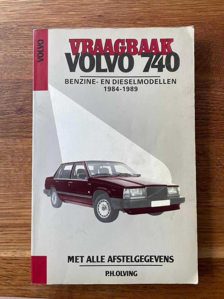 Auto Vraagbaak Volvo 740, Auto diversen, Handleidingen en Instructieboekjes, Ophalen of Verzenden