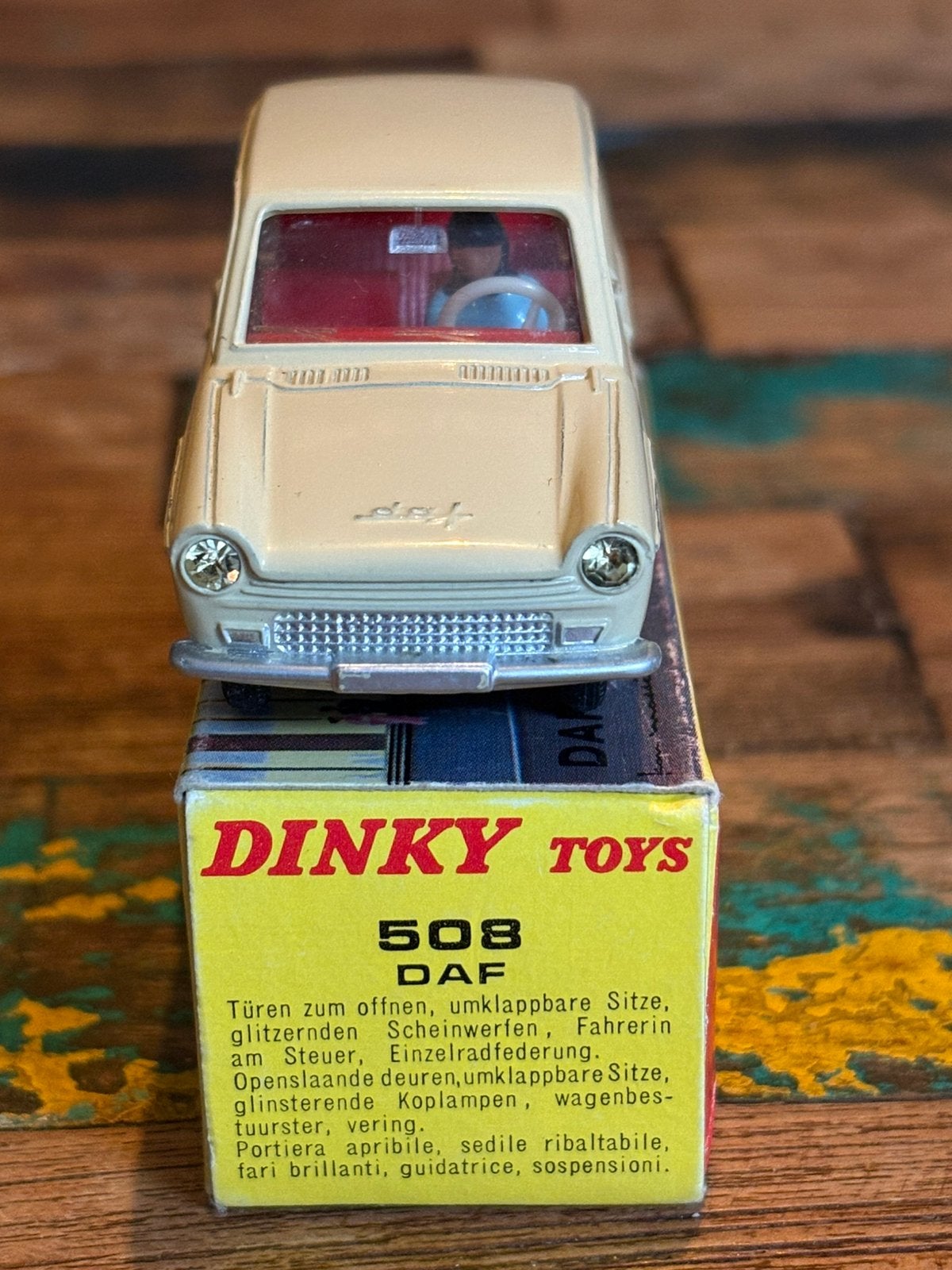 Mooie originele Dinky Toys DAF, Ophalen of Verzenden, Zo goed als nieuw, Auto, Dinky Toys