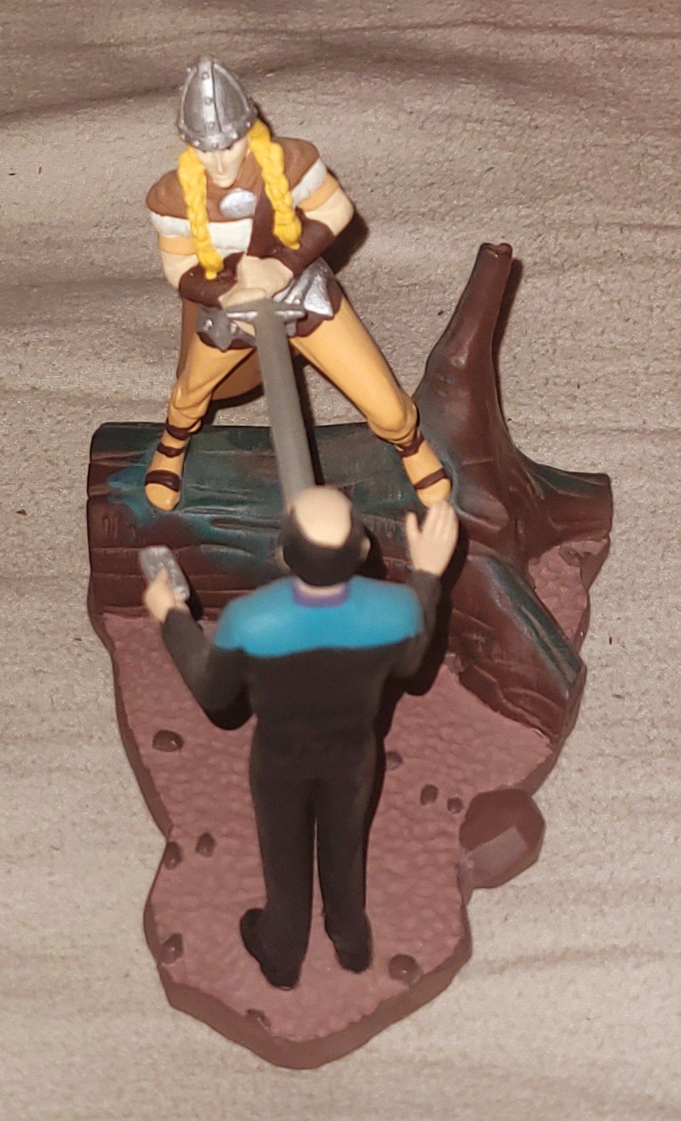 Star Trek LE Voyager-The Doctor resin diorama Applause, Ophalen, Zo goed als nieuw