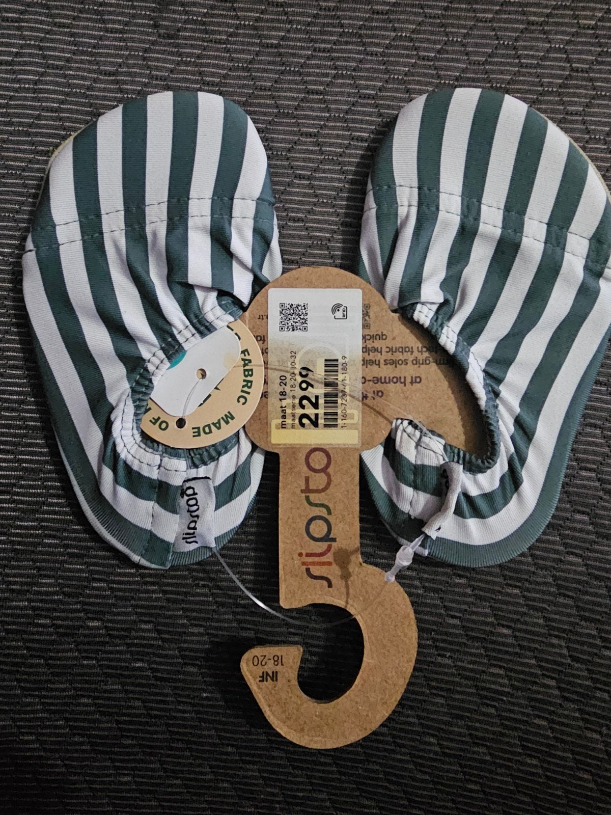 Slipstop Greenbay Stripe Antislip Zwemschoentjes Maat 18-20, Schoentjes, Jongetje of Meisje, Nieuw, Ophalen of Verzenden