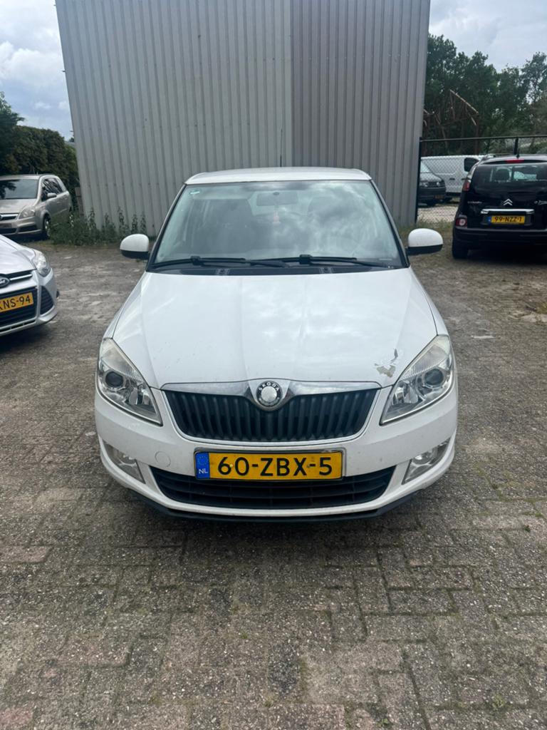 Skoda 2010 Wit, Auto's, 40 €/maand, 990 kg, 1198 cc, Wit