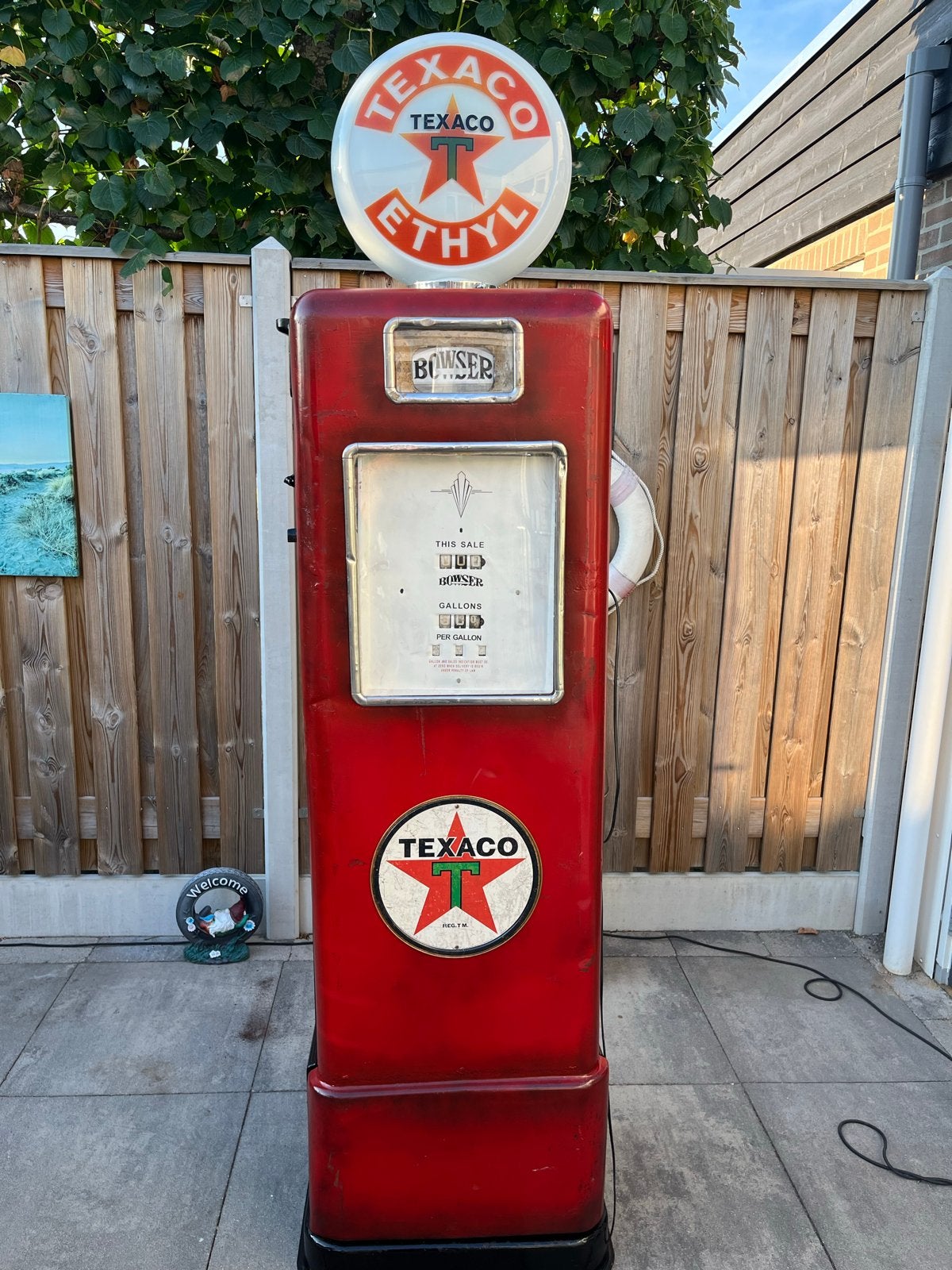 Bowser Texaco benzinepomp, Verzamelen, Ophalen, Gebruikt