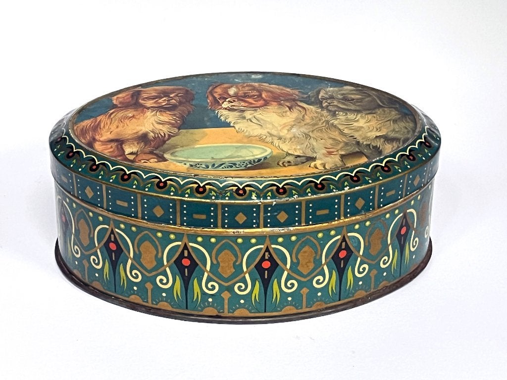 Chocolade blik Erve H. de Jong Wormerveer Art Deco jaren ‘20, Ophalen of Verzenden, Zo goed als nieuw, Overige, Overige merken